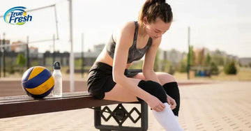 how to wash volleyball knee pads
