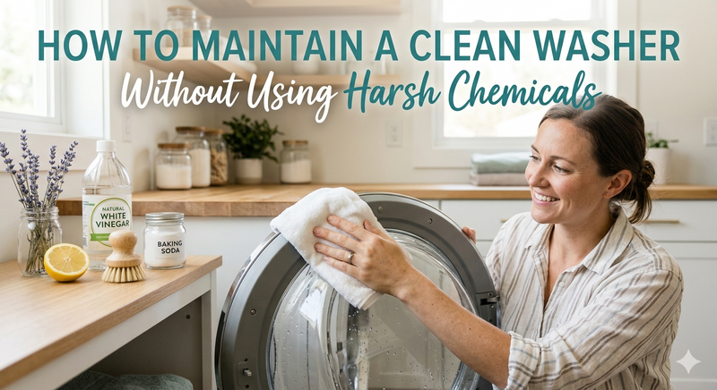 How to Maintain a Clean Washer Without Using Harsh Chemicals