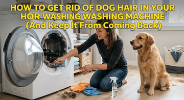 How to Get Rid of Dog Hair in Your Washing Machine (And Keep It From Coming Back)