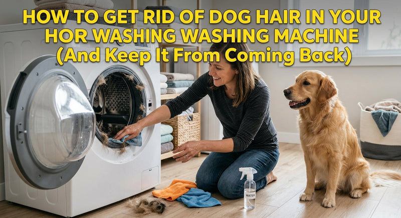 How to Get Rid of Dog Hair in Your Washing Machine (And Keep It From Coming Back)