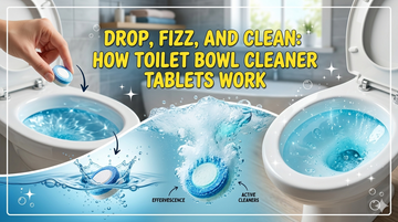 Drop, Fizz, and Clean: How Toilet Bowl Cleaner Tablets Work