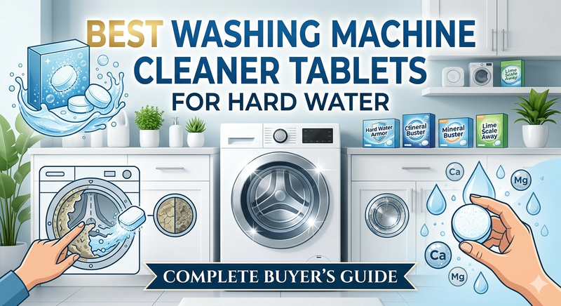 Best Washing Machine Cleaner Tablets for Hard Water