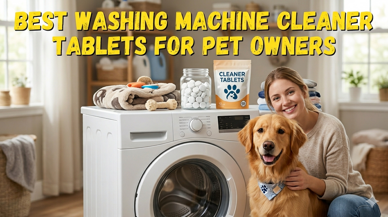 Best Washing Machine Cleaner Tablets for Pet Owners