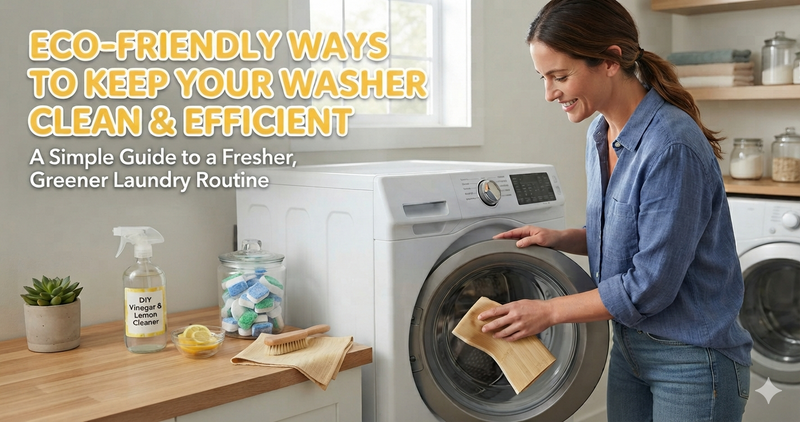 Eco-Friendly Ways to Keep Your Washer Clean and Efficient