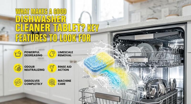 What Makes a Good Dishwasher Cleaner Tablet? Key Features