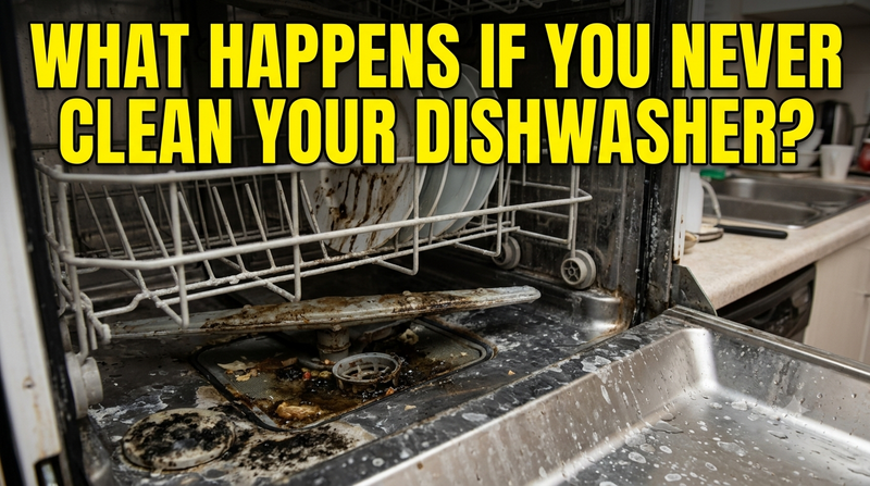 What Happens If You Never Clean Your Dishwasher?