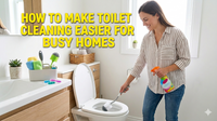 How to Make Toilet Cleaning Easier for Busy Homes