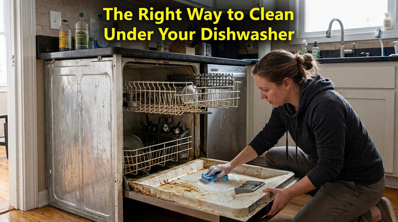 The Right Way to Clean Under Your Dishwasher