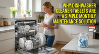 Why True Fresh Dishwasher Cleaner Tablets Are a Simple Monthly Maintenance Solution