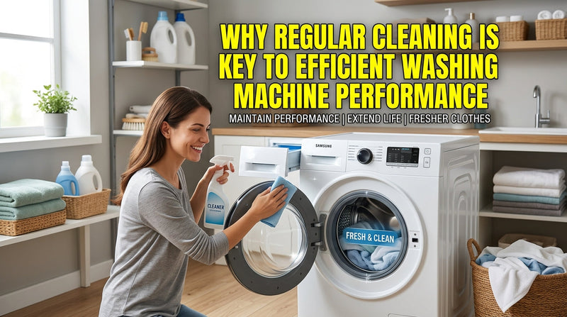 Why Regular Cleaning Is Key to Efficient Washing Machine Performance