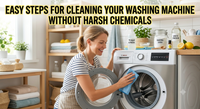 Easy Steps for Cleaning Your Washing Machine Without Harsh Chemicals