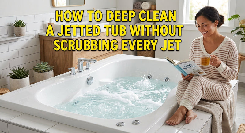 How to Deep Clean a Jetted Tub Without Scrubbing Every Jet