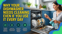 Why Your Dishwasher Needs Cleaning Even If You Use It Every Day