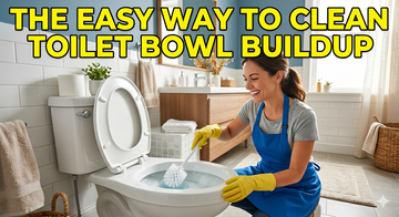 The Easy Way to Clean Toilet Bowl Buildup | True Fresh Toilet Bowl Cleaner Tablets