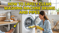 How to Safely Clean Washing Machine Drums and Pipes: A Complete Guide