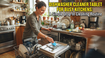 Dishwasher Cleaner Tablets for Busy Kitchens: A Simple Drop-In Cleaning Routine