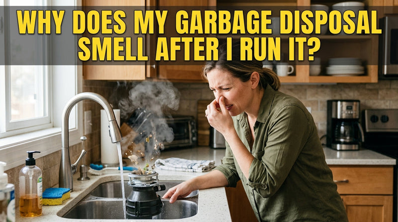 Why Does My Garbage Disposal Smell After I Run It?