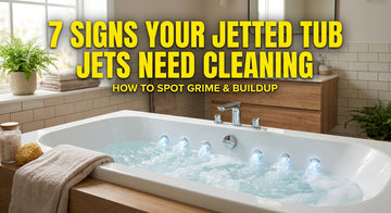 7 Signs Your Jetted Tub Jets Need Cleaning