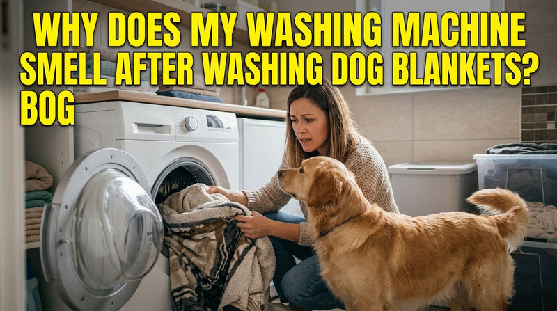 Why Does My Washing Machine Smell After Washing Dog Blankets?