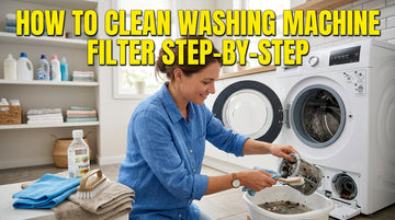How to Clean Washing Machine Filter Step-by-Step