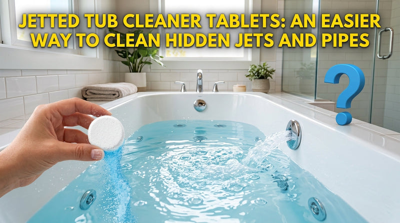 Jetted Tub Cleaner Tablets: An Easier Way to Clean Hidden Jets and Pipes