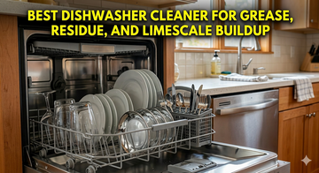 Best Dishwasher Cleaner for Grease, Residue, and Limescale Buildup