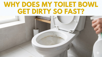 Why Does My Toilet Bowl Get Dirty So Fast?