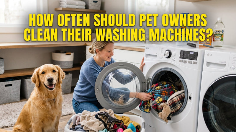 How Often Should Pet Owners Clean Their Washing Machines?