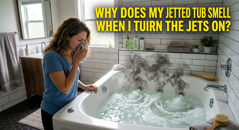Why Does My Jetted Tub Smell When I Turn the Jets On?