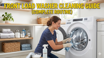 Front Load Washer Cleaning Guide (Complete Routine)