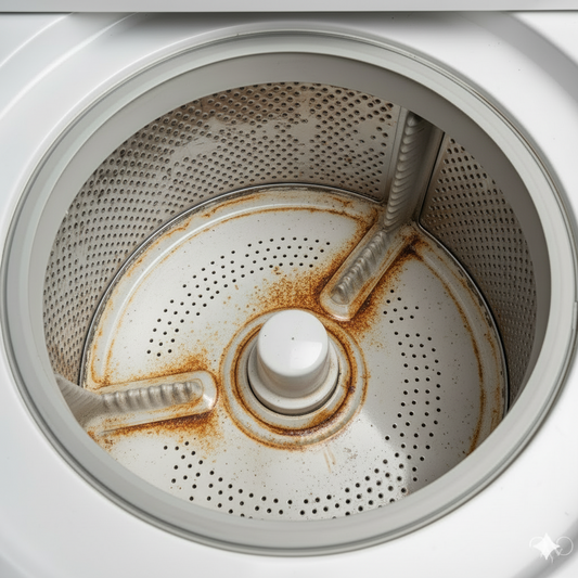 Orange or Rust Spots in Washing Machine Drum: Causes and How to Remove