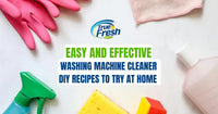 washing machine cleaner diy recipes