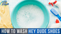 How to wash Hey Dude Shoes