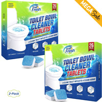 pack of 2 toilet bowl cleaner tablet