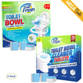 pack of 2 toilet bowl cleaner tablets