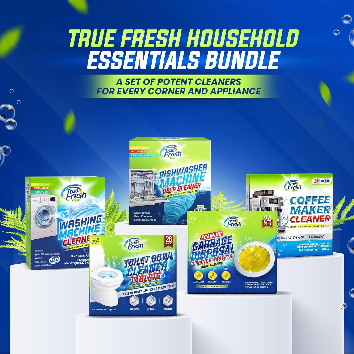 true fresh household essential cleaning bundle
