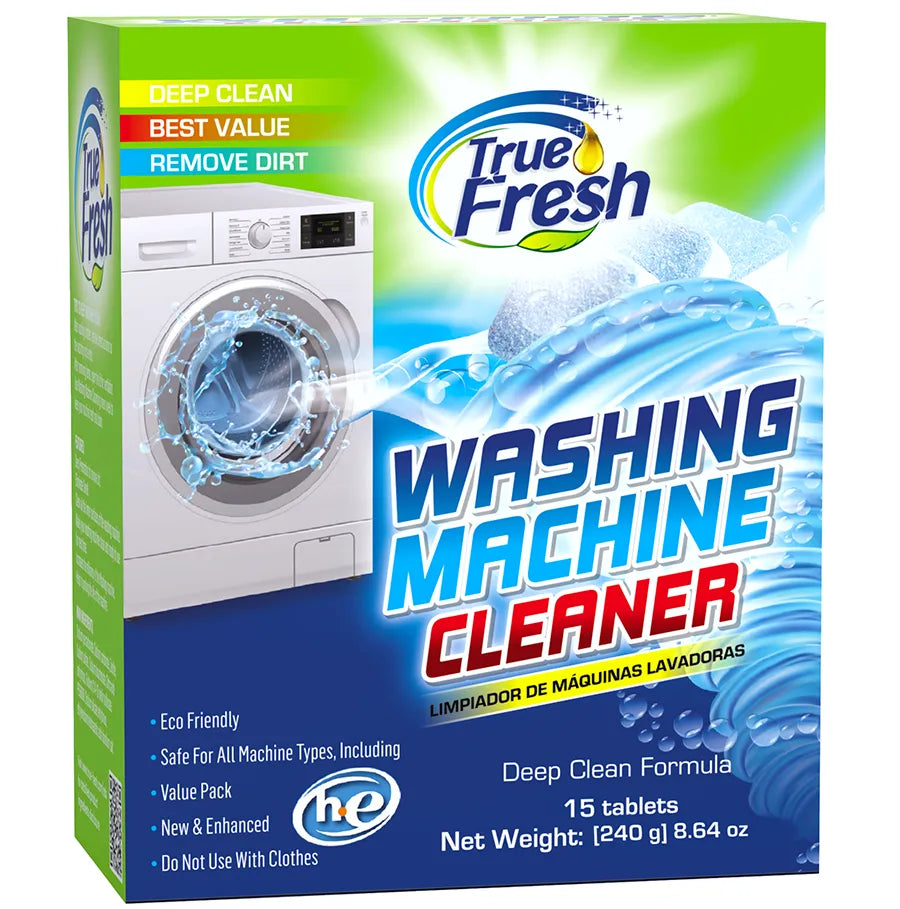 True Fresh Washing Machine Cleaner Tablets 15 Count