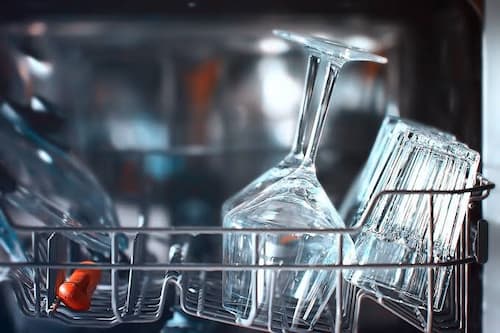 cleaning dishwasher without dishes