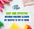 Washing Machine Cleaner DIY Recipes