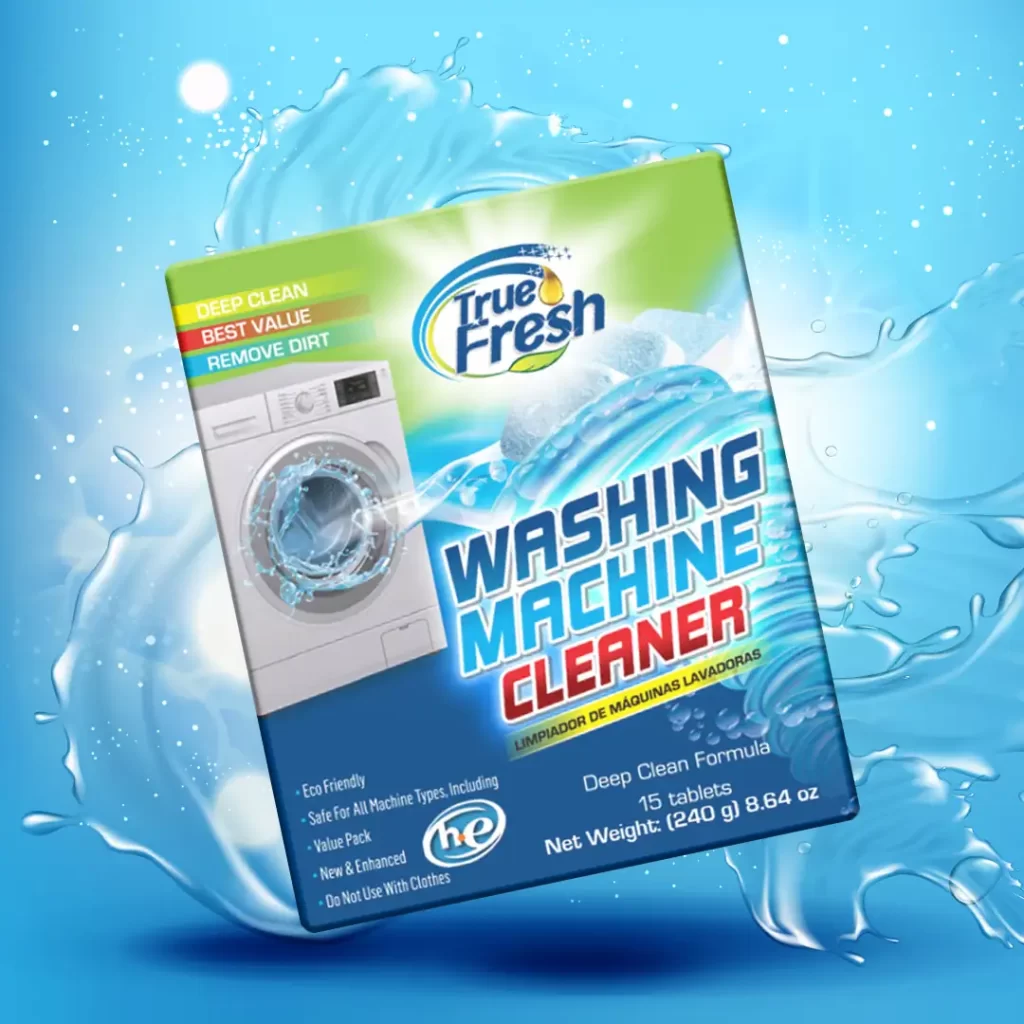 True Fresh Washing Machine Cleaning Tablets pack